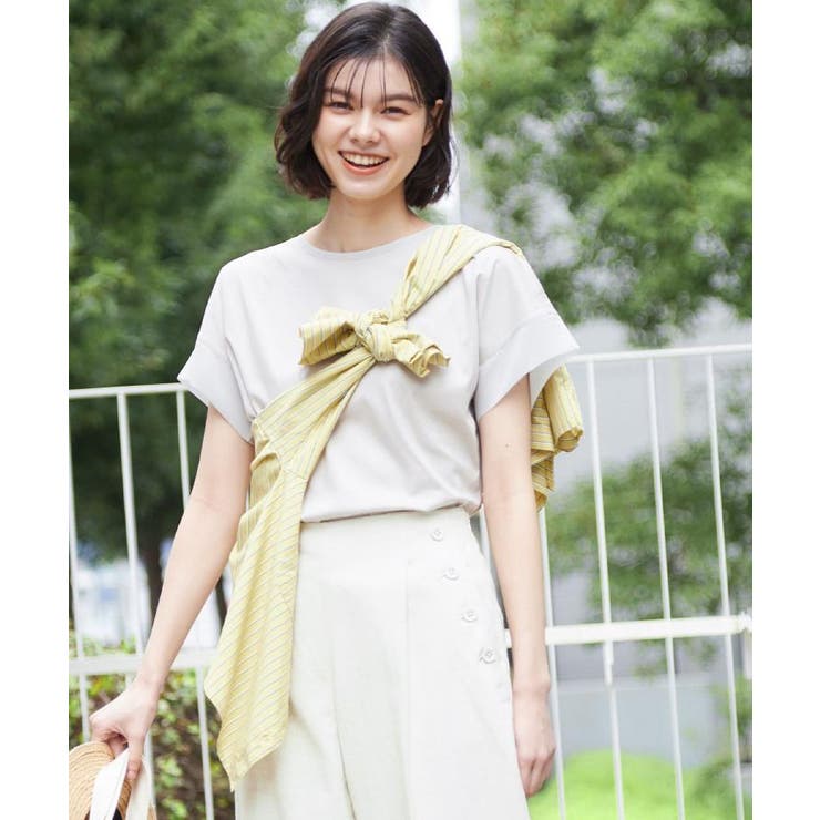 【シリーズ累計8万枚！選べる5サイズ 6色展開 洗える】美光沢カットソー【オンに… | Dessin | 詳細画像33 