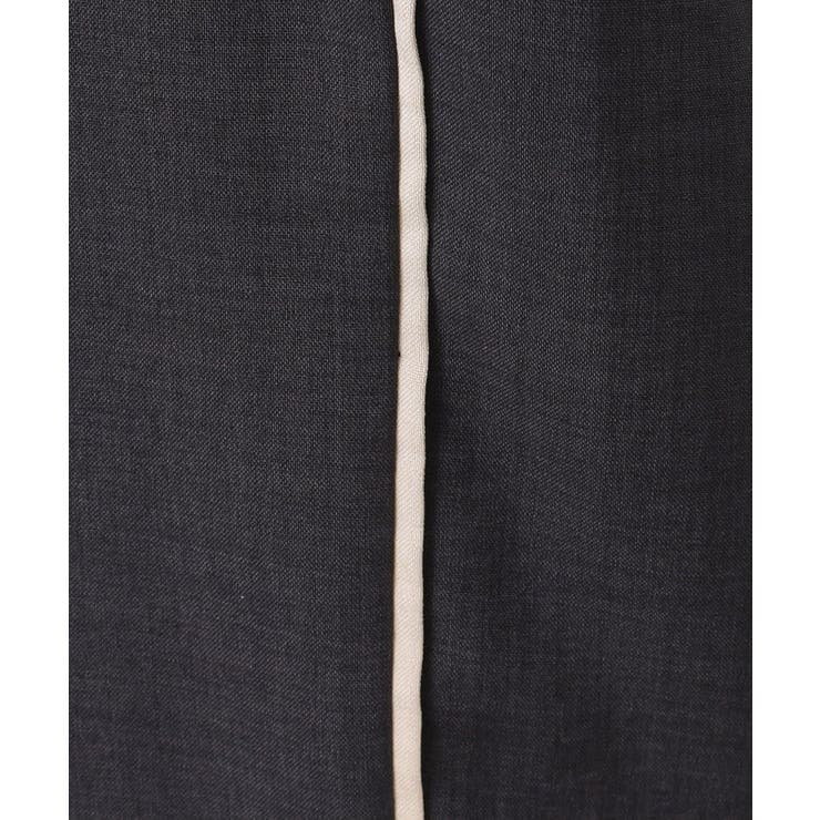 【セットアップ可能・洗える】配色ラインストレートスカート（S～L） | Dessin | 詳細画像4 