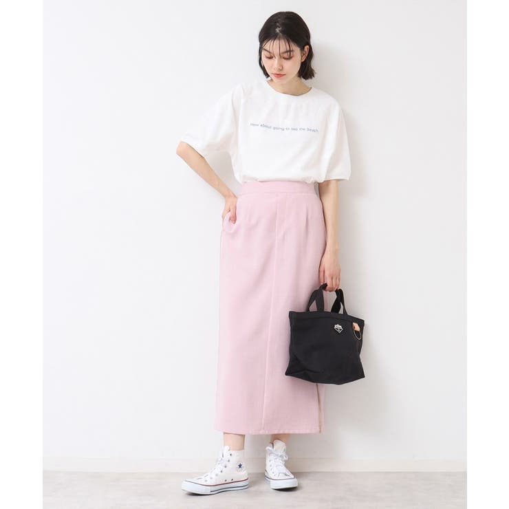 【セットアップ可能・洗える】配色ラインストレートスカート（S～L） | Dessin | 詳細画像11 