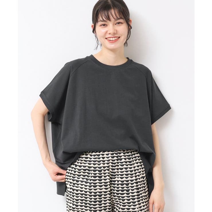 【洗える】ワイドラグランスリーブカットソー（XS～L） | Dessin | 詳細画像5 