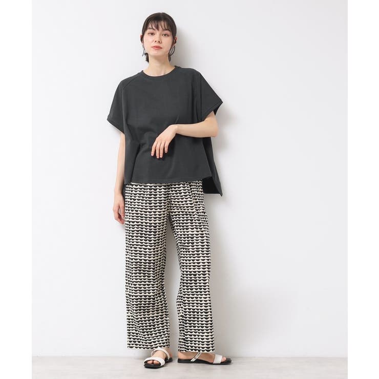 【洗える】ワイドラグランスリーブカットソー（XS～L） | Dessin | 詳細画像7 