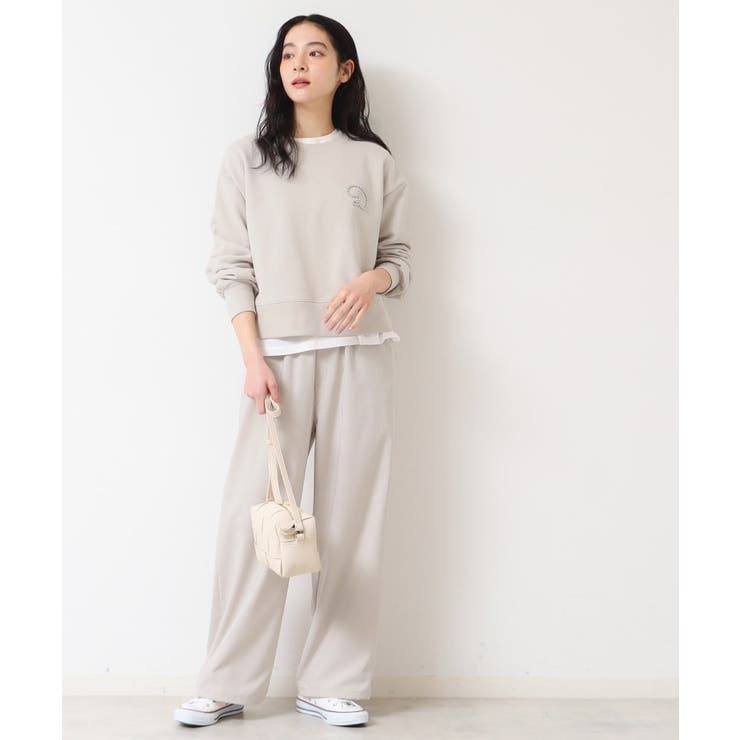 【ウエストゴム・洗える】裾ドロスト付きパンツ（S～L） | Dessin | 詳細画像11 