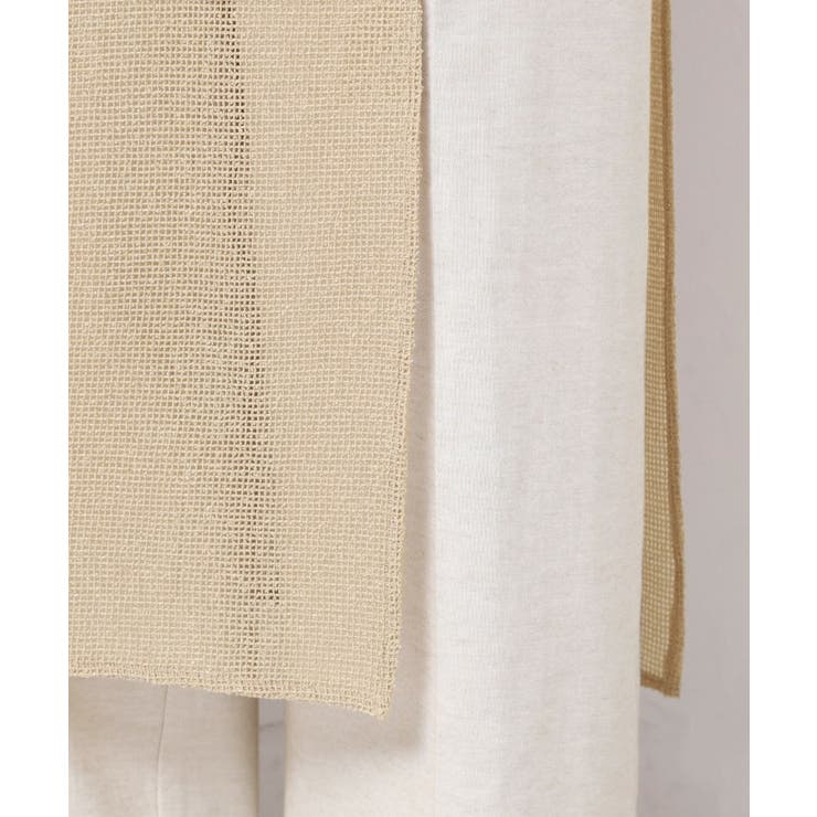 【洗える】ラメ入りメッシュ巻きスカート | Dessin | 詳細画像13 