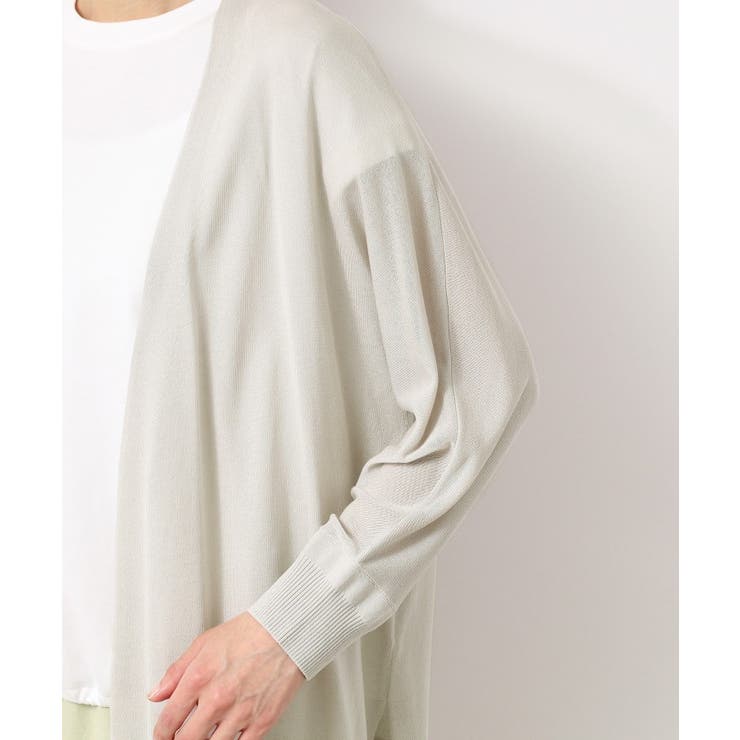 【接触冷感・洗える】ドルマンスリーブひんやりカーディガン（S～L） | Dessin | 詳細画像25 