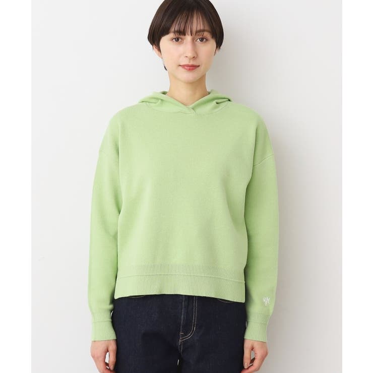 【洗える】フーデットニット（S～L） | Dessin | 詳細画像13 