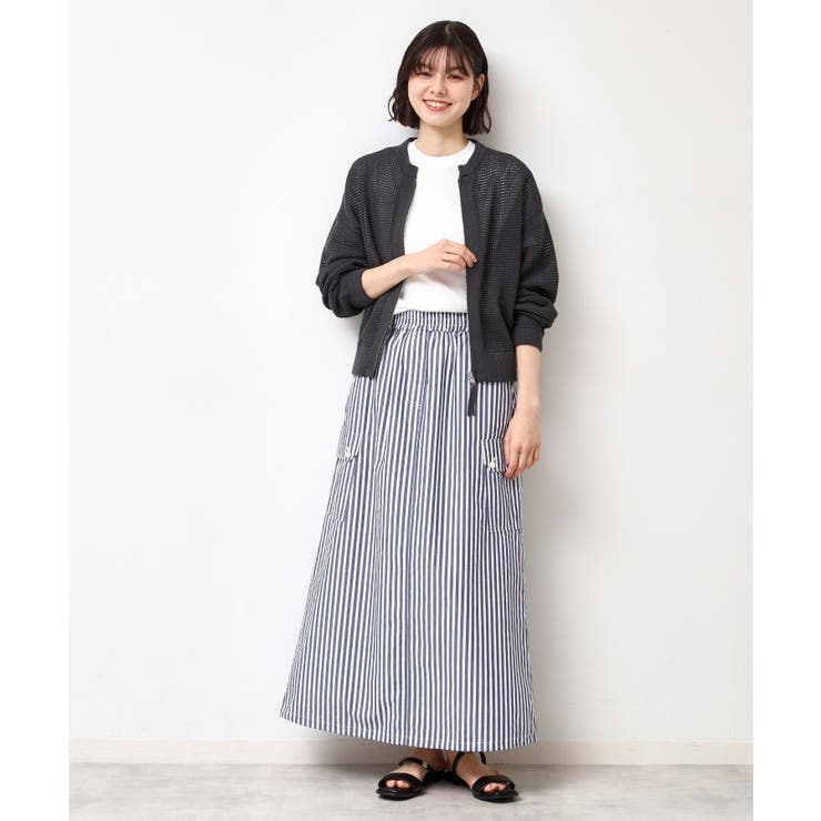 【セットアップ可能・洗える】コットンメッシュブルゾン | Dessin | 詳細画像8 