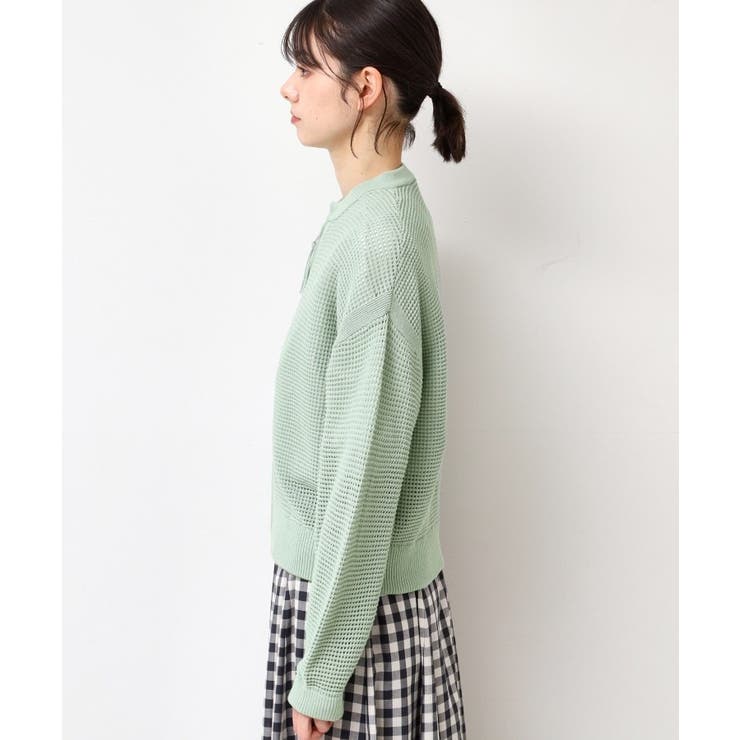 【セットアップ可能・洗える】コットンメッシュブルゾン | Dessin | 詳細画像15 