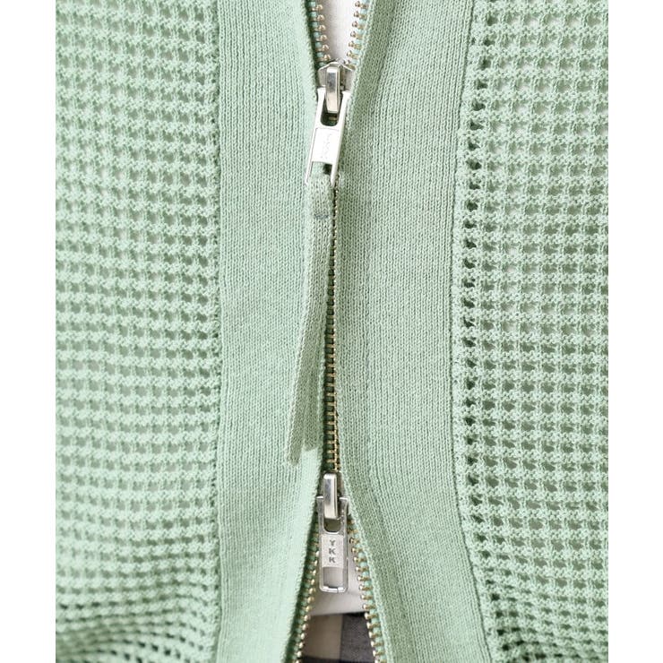 【セットアップ可能・洗える】コットンメッシュブルゾン | Dessin | 詳細画像20 