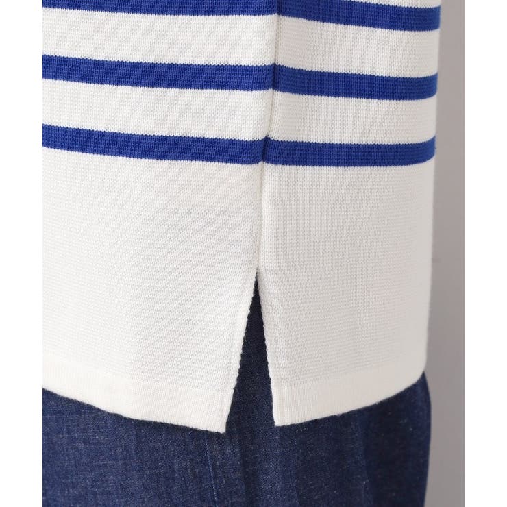 【洗える】セーラーカラーボーダーニット | Dessin | 詳細画像18 