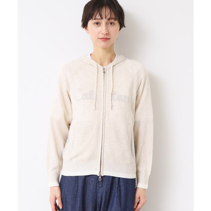 【洗える】フーデッドカーディガン（S～L） | Dessin | 詳細画像13 