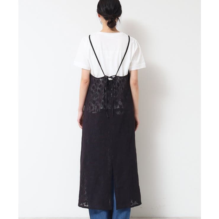 【洗える】刺繍柄インドレースキャミワンピース | Dessin | 詳細画像11 