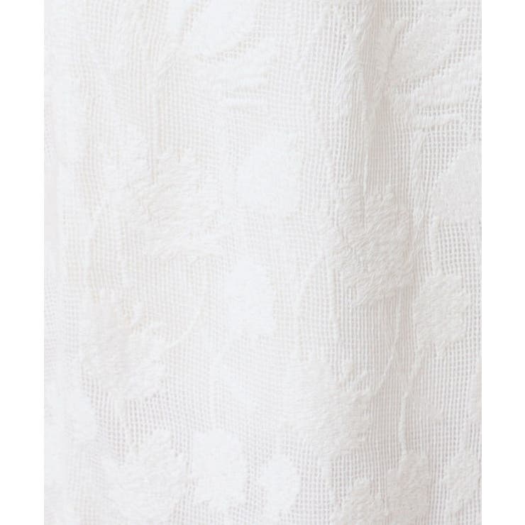 【ウエストゴム・洗える】刺繍柄インドレースパンツ | Dessin | 詳細画像8 