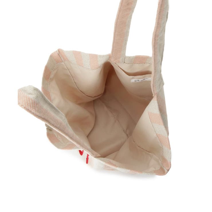 ストライプロゴ刺繍トート | Dessin | 詳細画像14 