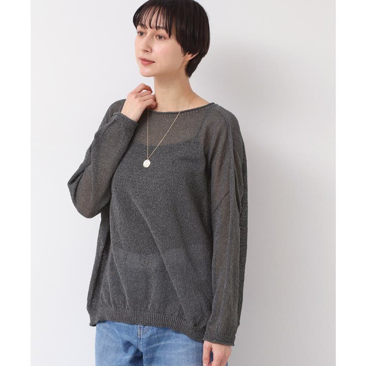 【日本製・洗える】ニュアンスワイドプルオーバー | Dessin | 詳細画像5 