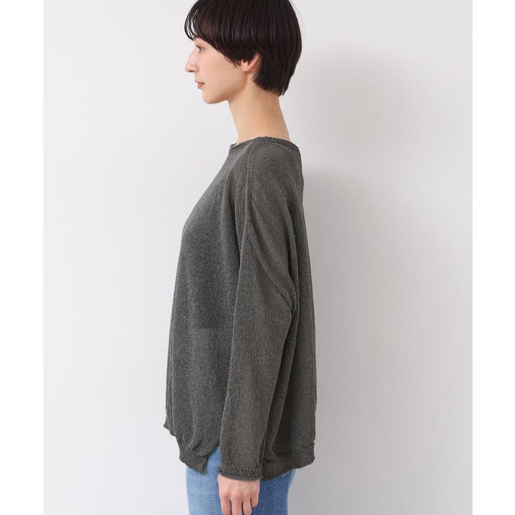 【日本製・洗える】ニュアンスワイドプルオーバー | Dessin | 詳細画像10 