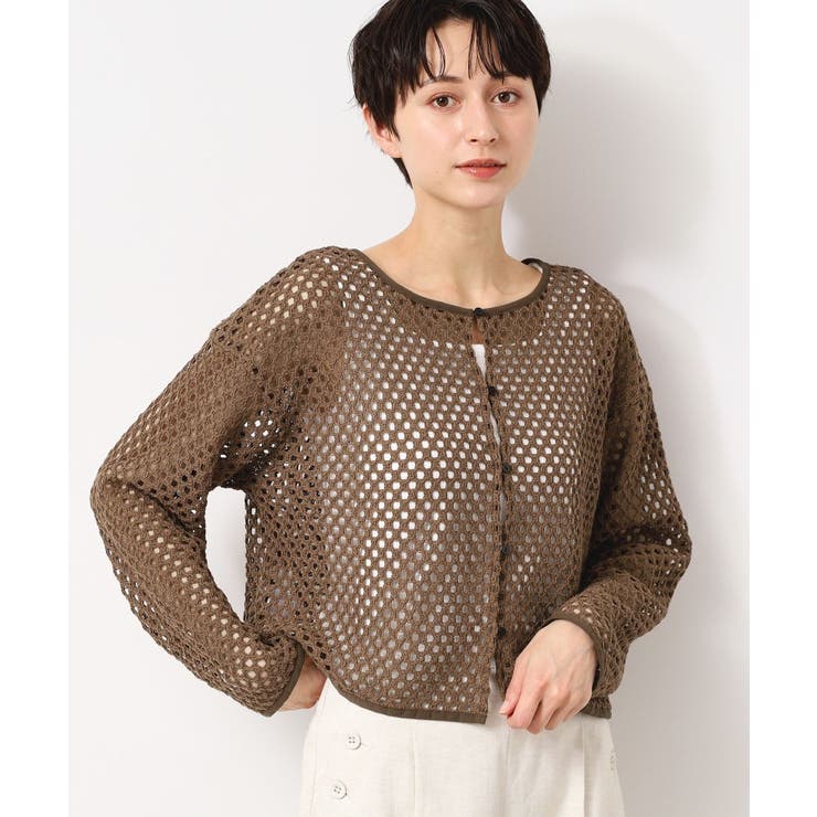 【2WAY・セットアップ可能・洗える】メッシュレース | Dessin | 詳細画像9 