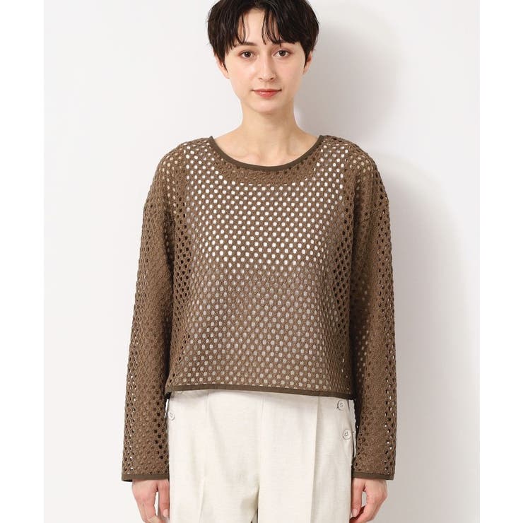 【2WAY・セットアップ可能・洗える】メッシュレース | Dessin | 詳細画像15 