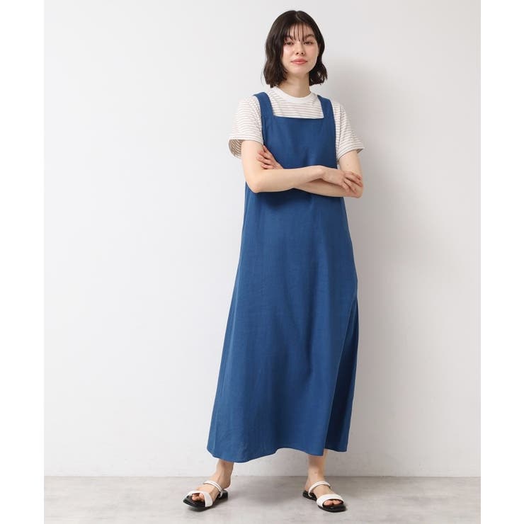 【洗える】テントラインジャンパースカート | Dessin | 詳細画像11 