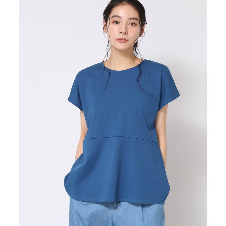 ◆【洗える】ペプラムチュニックカットソー（XS～L） | Dessin | 詳細画像10 