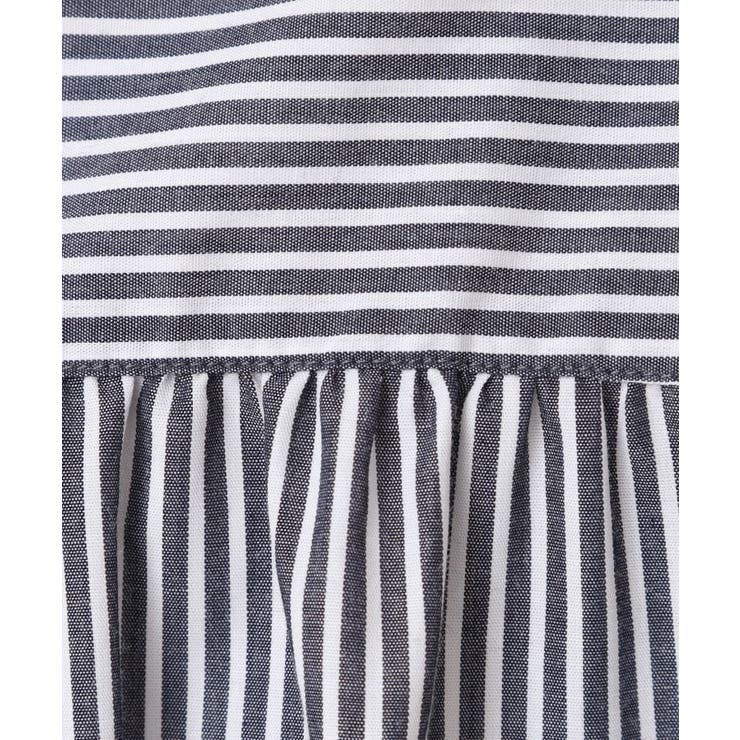 【洗える・4サイズ展開】フロントスリット五分袖ブラウス（XS～L） | Dessin | 詳細画像4 