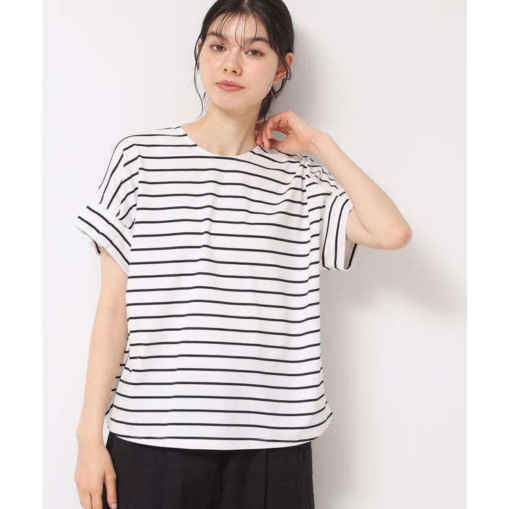 【洗える】袖タックデザインカットソー | Dessin | 詳細画像9 