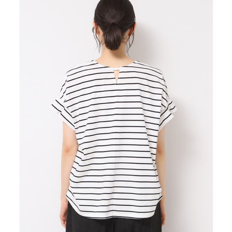 【洗える】袖タックデザインカットソー | Dessin | 詳細画像20 