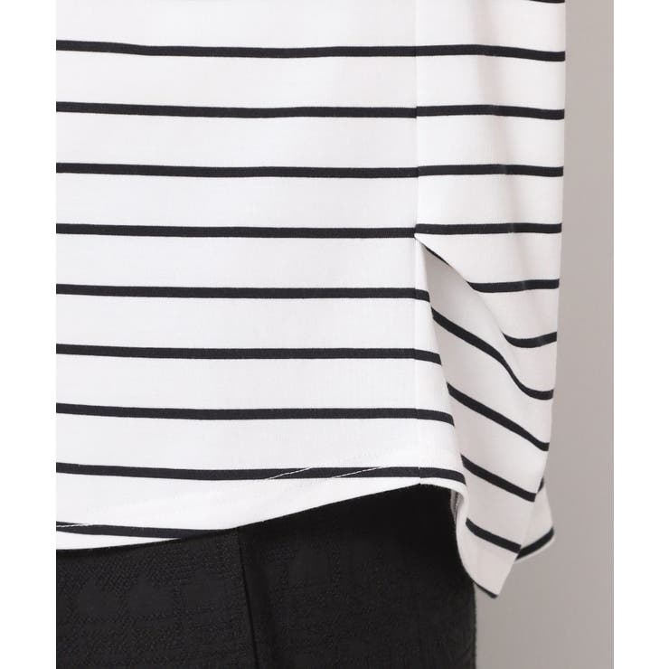 【洗える】袖タックデザインカットソー | Dessin | 詳細画像24 