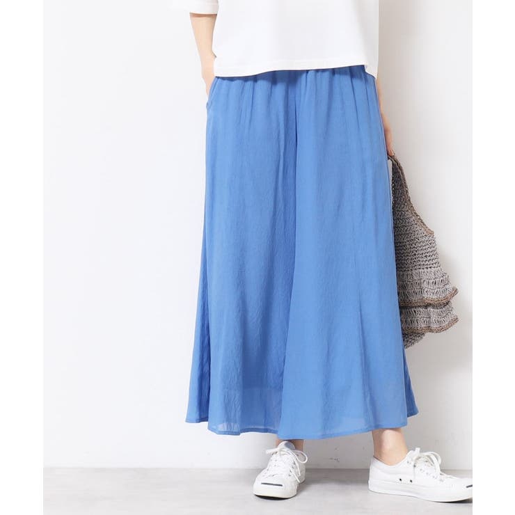 【ウエストゴム・洗える】リラクシーパンツ | Dessin | 詳細画像5 