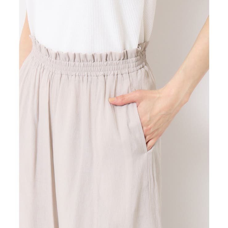 【ウエストゴム・洗える】リラクシーパンツ | Dessin | 詳細画像22 