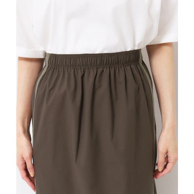 【撥水・洗える】サイドジップ付きIラインスカート | Dessin | 詳細画像12 