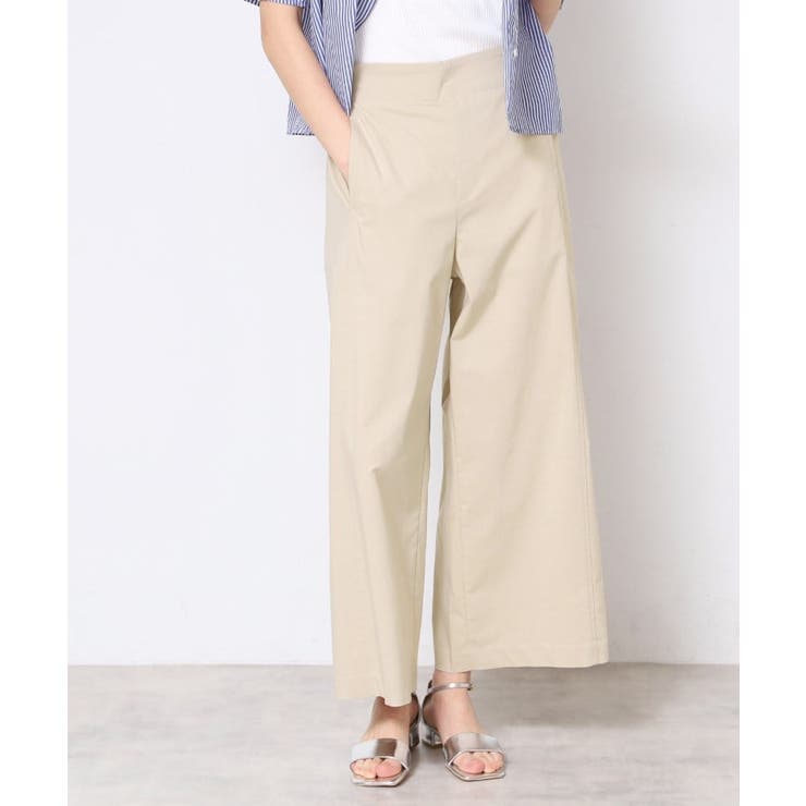 【洗える】ストレッチセミワイドパンツ | Dessin | 詳細画像10 