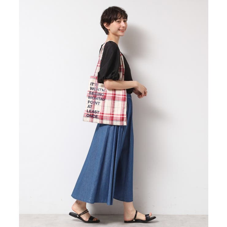 【A4収納可・軽量】チェックトート | Dessin | 詳細画像4 