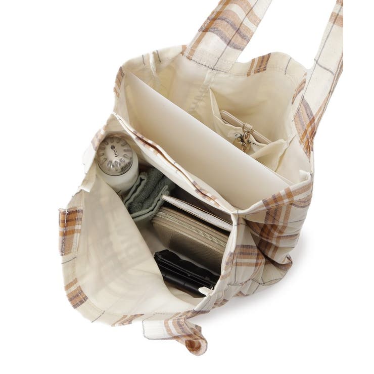 【A4収納可・軽量】チェックトート | Dessin | 詳細画像13 