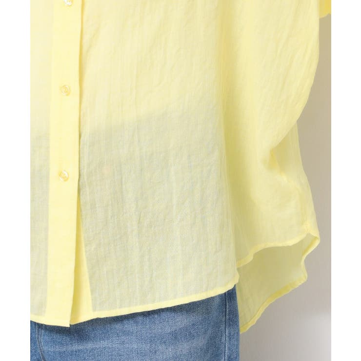 【洗える】シアーシャンブレーシャツ | Dessin | 詳細画像34 