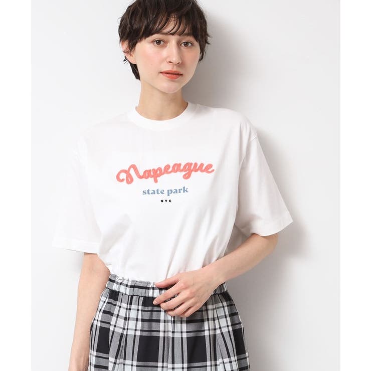 【洗える】オーガニックコットンロゴTシャツ | Dessin | 詳細画像2 