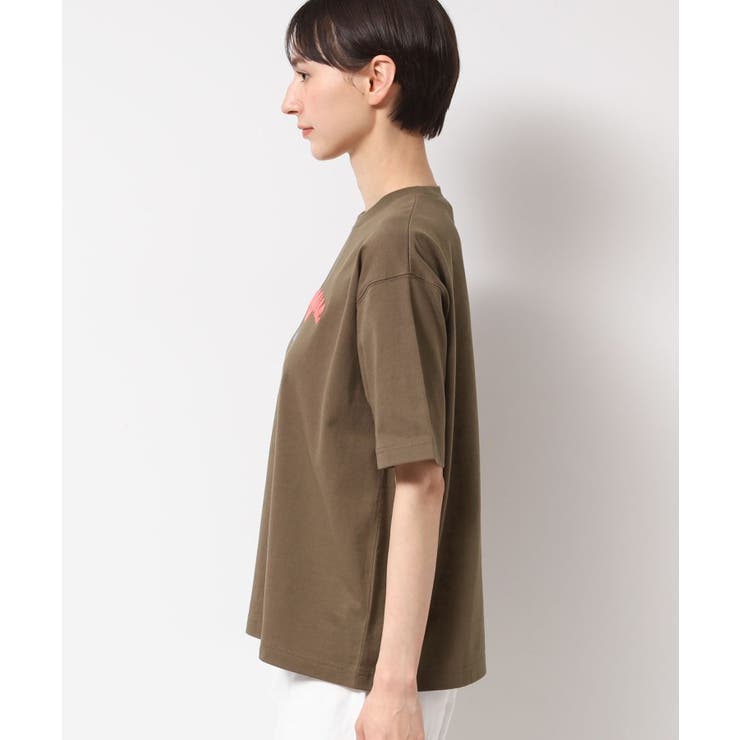 【洗える】オーガニックコットンロゴTシャツ | Dessin | 詳細画像14 