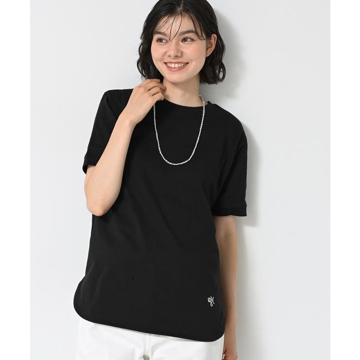 【洗える】シャツテール半袖Tシャツ | Dessin | 詳細画像5 