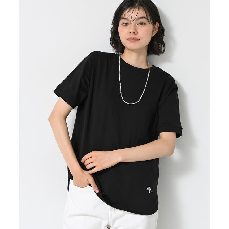 【洗える】シャツテール半袖Tシャツ | Dessin | 詳細画像6 