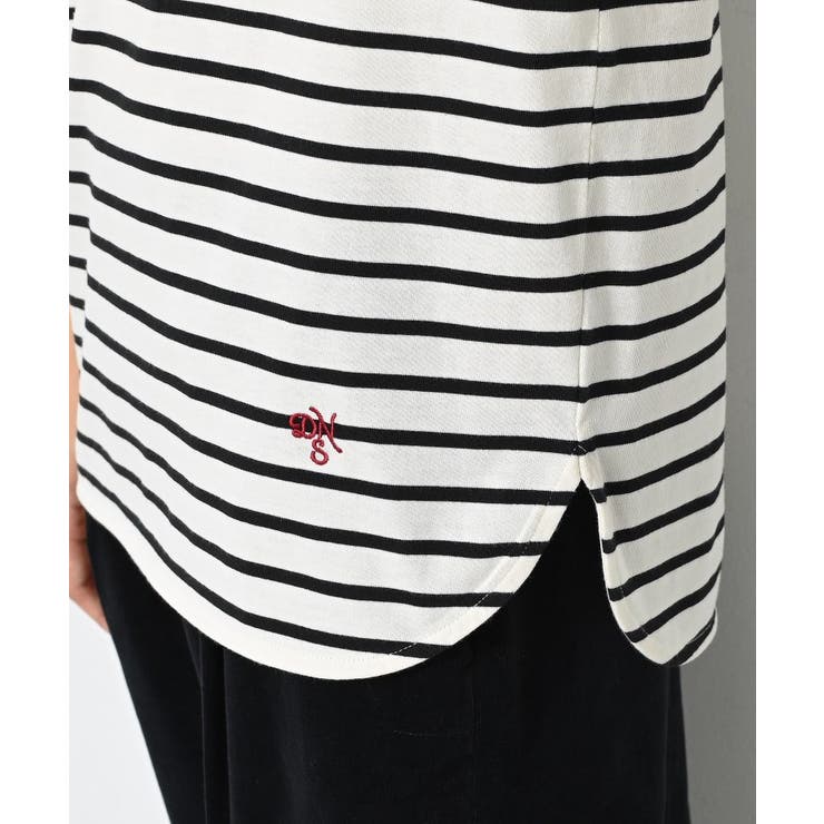 【洗える】シャツテール半袖Tシャツ | Dessin | 詳細画像18 