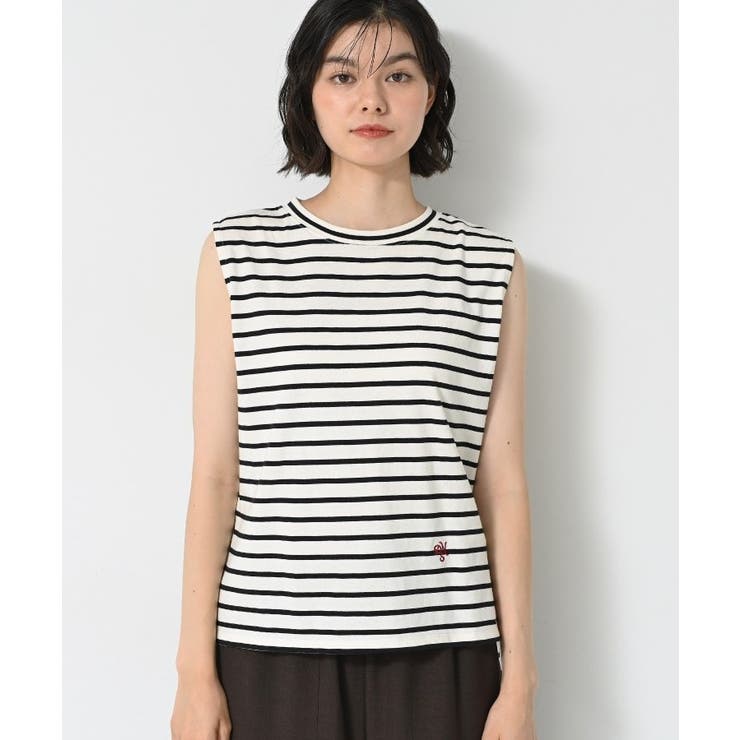 【洗える】ノースリーブカットソー | Dessin | 詳細画像13 