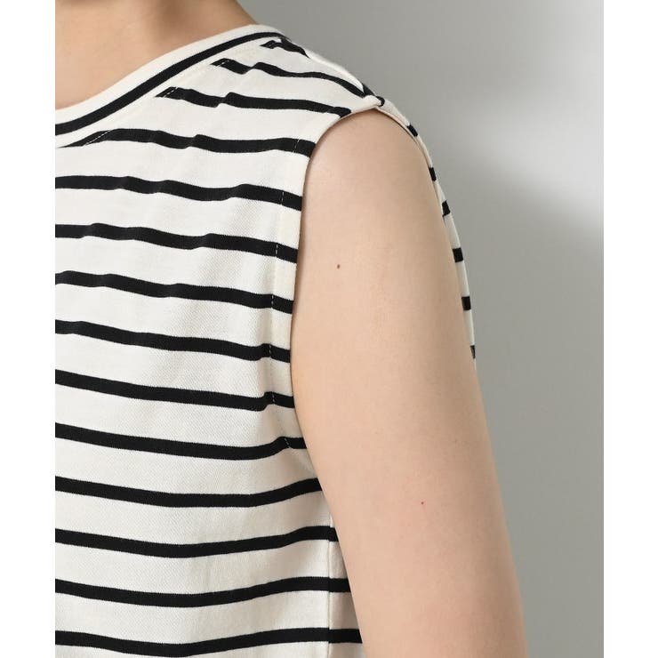 【洗える】ノースリーブカットソー | Dessin | 詳細画像17 