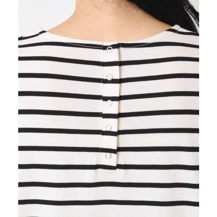 【洗える】フレンチスリーブロゴ入りTシャツ | Dessin | 詳細画像17 