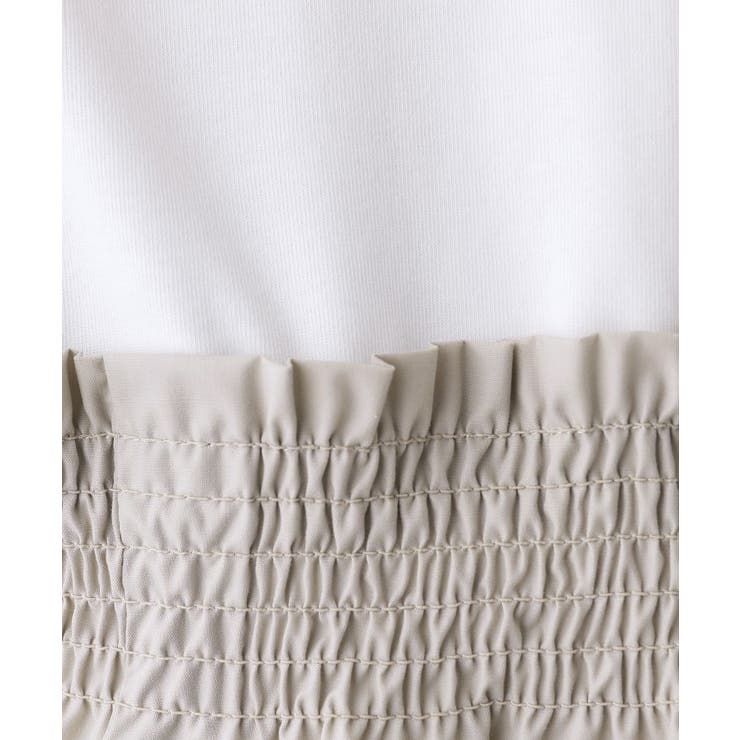 【洗える】ビスチェ風ドッキングカットソー | Dessin | 詳細画像8 