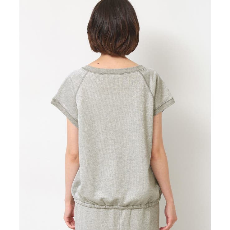 【セットアップ可・洗える】ラメ裏毛トップス | Dessin | 詳細画像11 