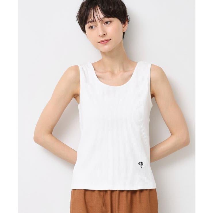【2WAY・洗える】リブタンクトップ | Dessin | 詳細画像1 