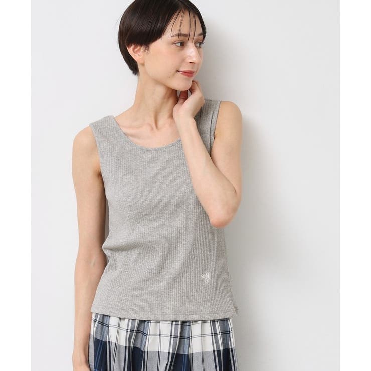 【2WAY・洗える】リブタンクトップ | Dessin | 詳細画像8 