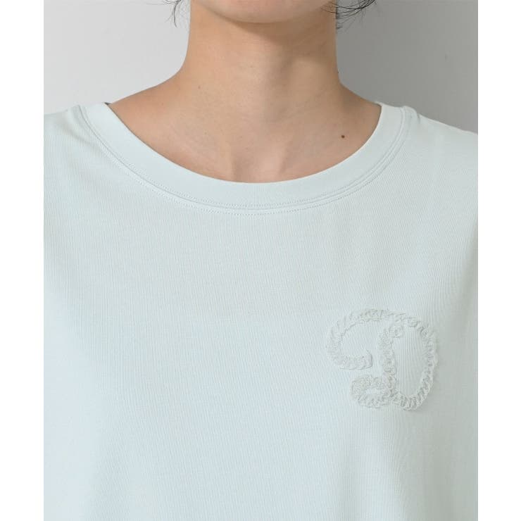 【洗える】チュール刺繍Tシャツ | Dessin | 詳細画像16 