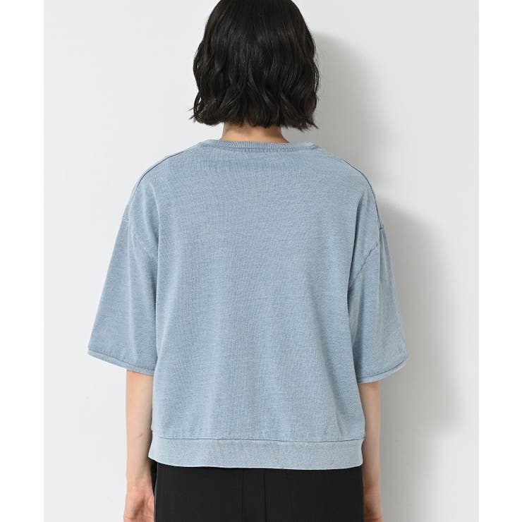 【洗える】インディゴデニム調カーディガン | Dessin | 詳細画像11 