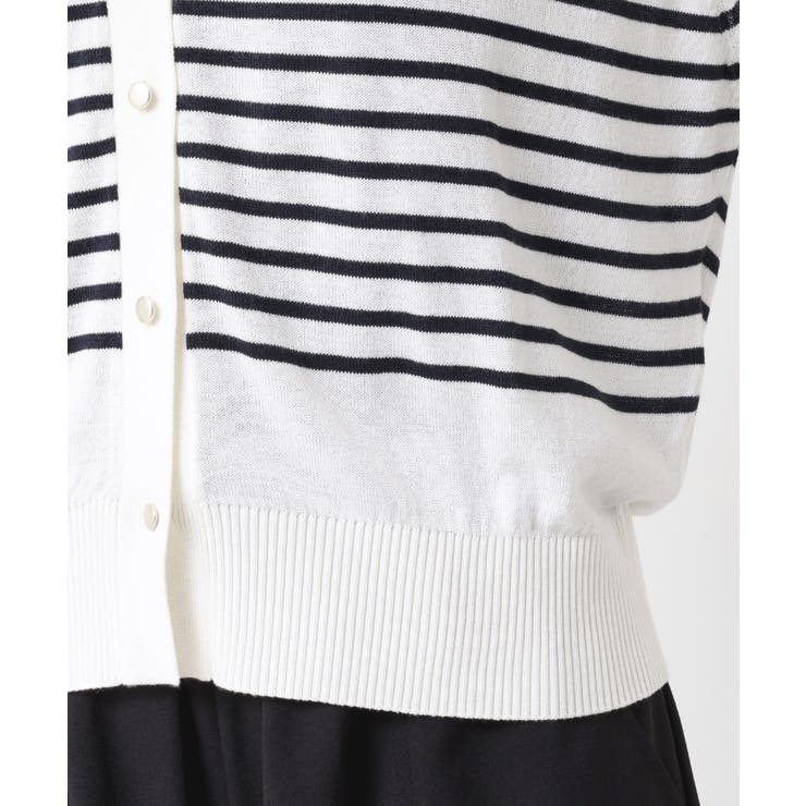 【洗える】キーネックカーディガン | Dessin | 詳細画像18 