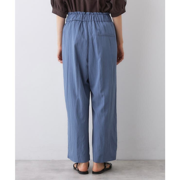 【ウエストゴム/洗える】リラクシーナイロンパンツ | Dessin | 詳細画像15